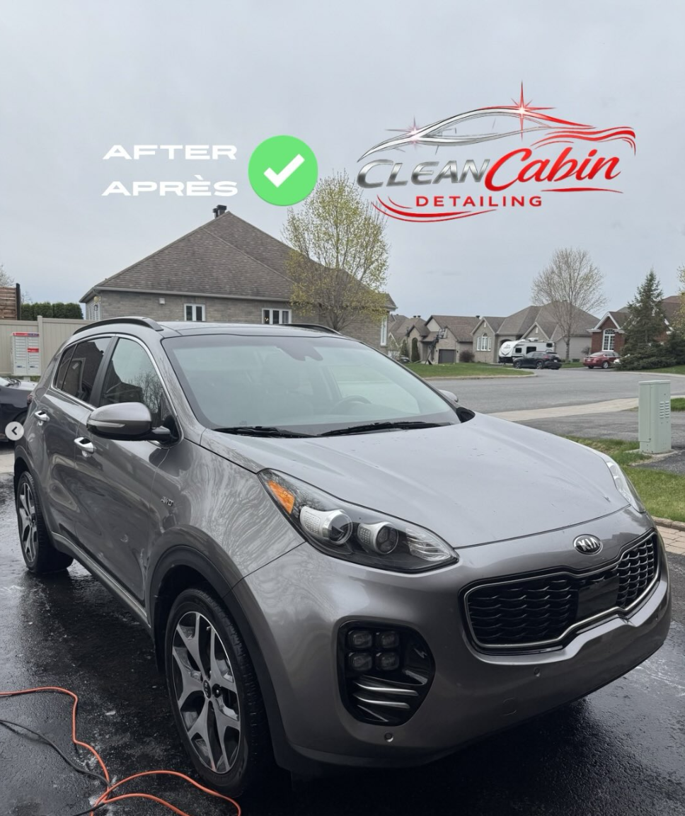Kia Sportage – Exterior Wash & Detail – after